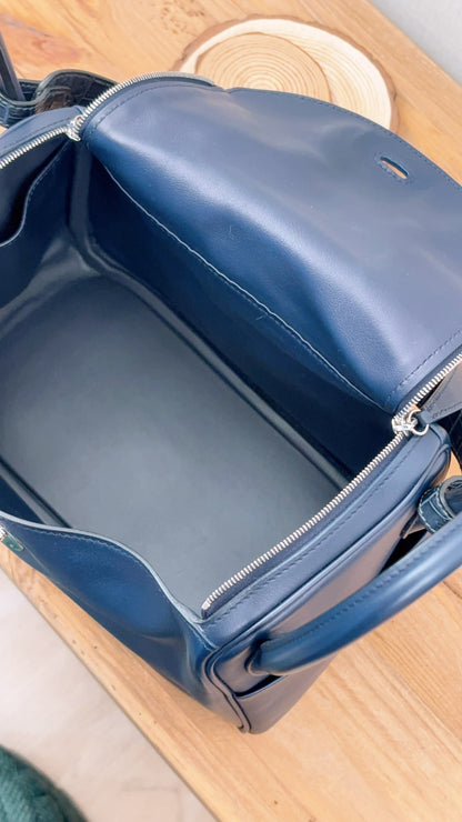 Hermes Bleu Nuit x Bleu Marine Lindy 26 (PHW)