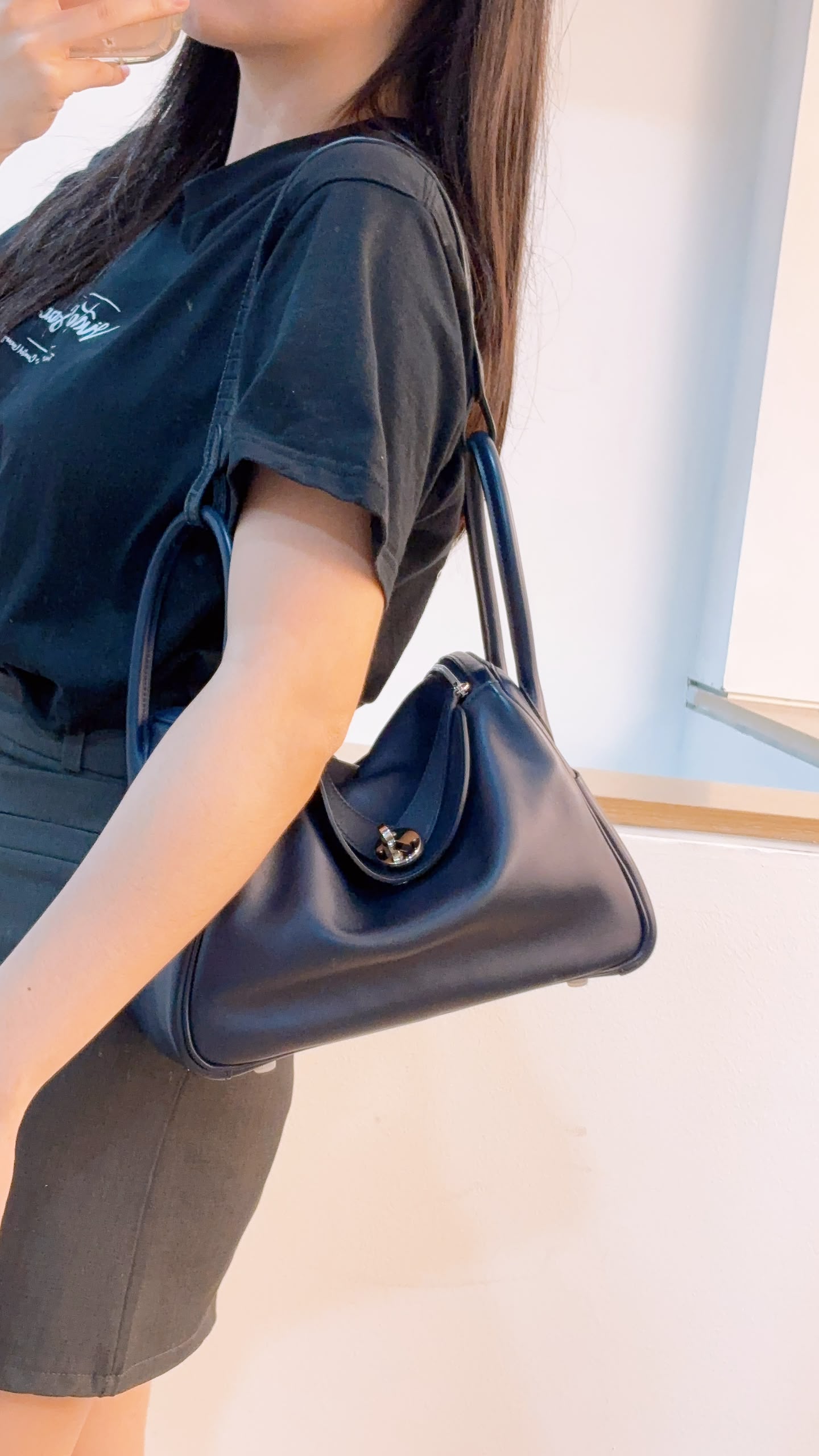 Hermes Bleu Nuit x Bleu Marine Lindy 26 (PHW)