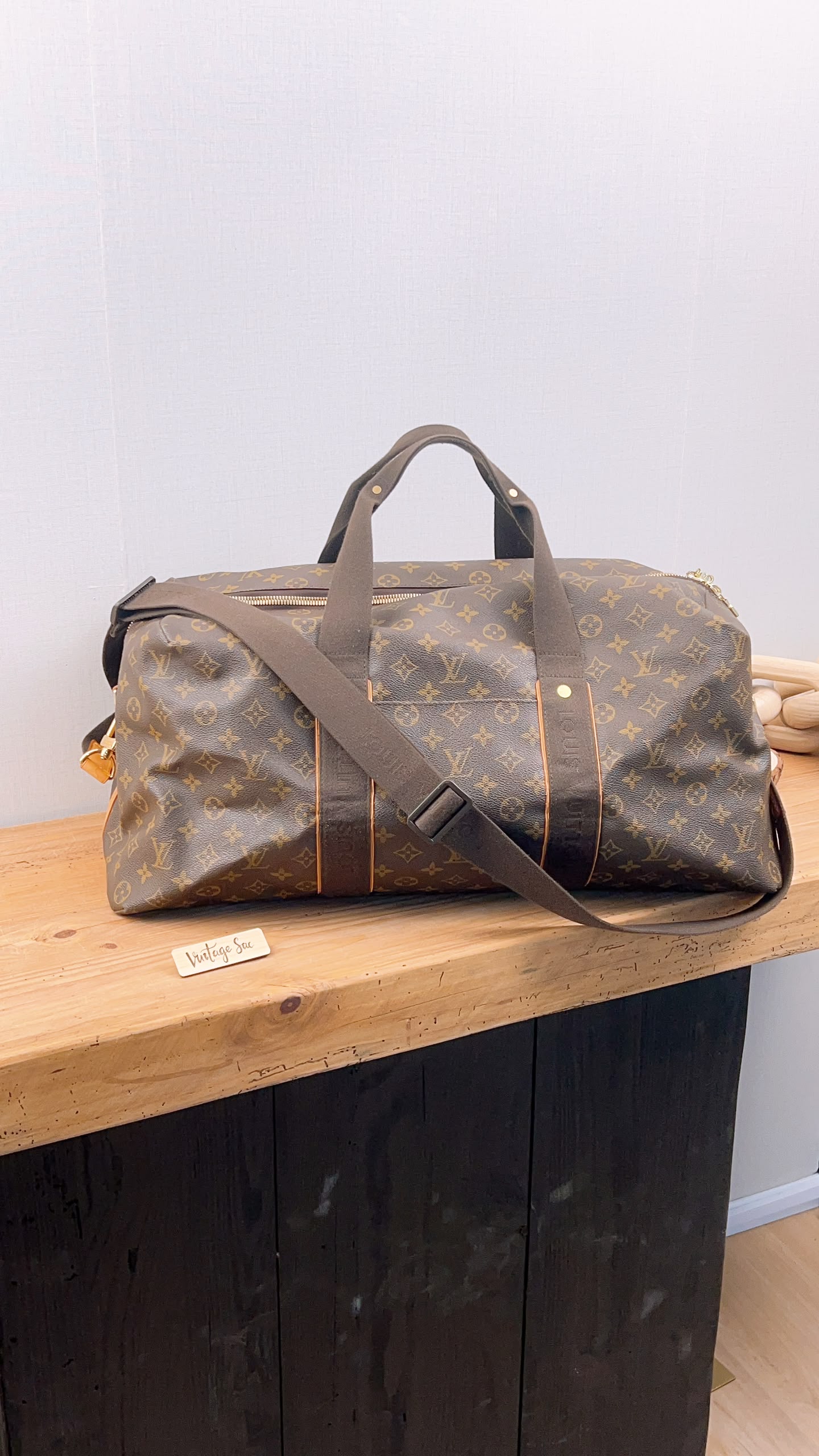 LV Monogram Beauborg Weekender 55cm