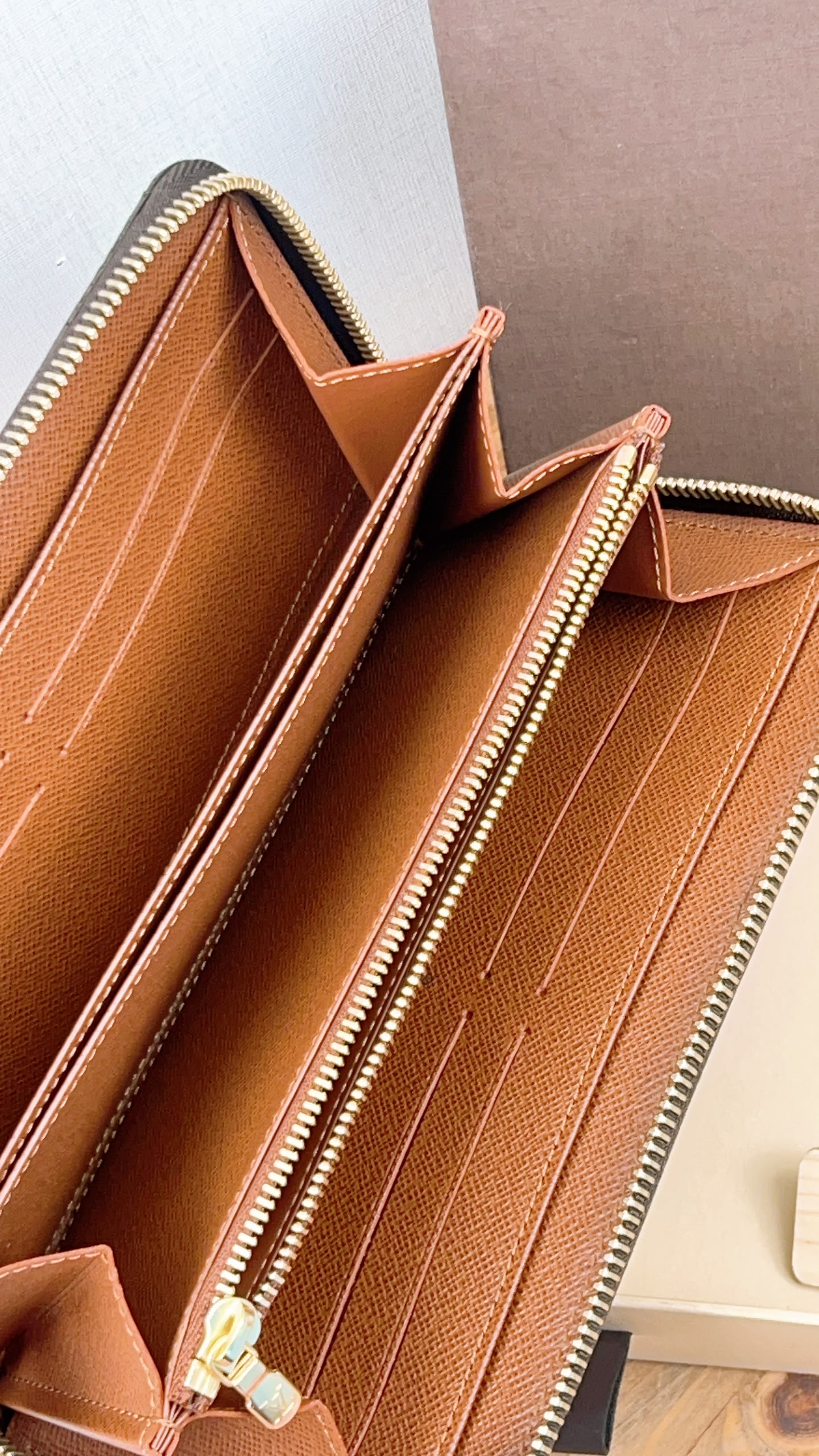 LV Monogram Zippy Wallet