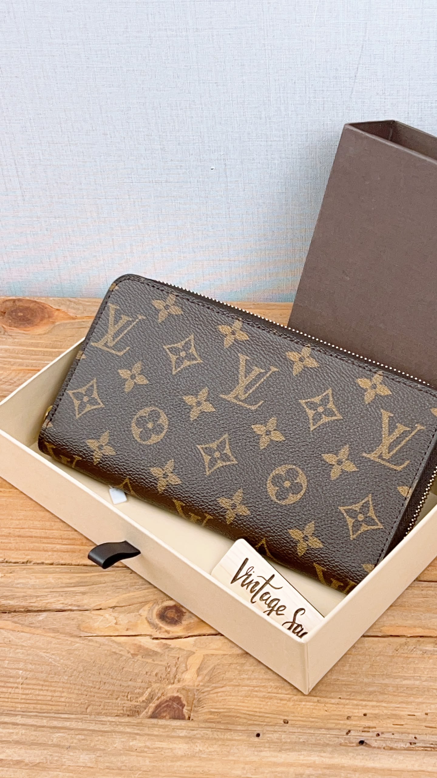 LV Monogram Zippy Wallet