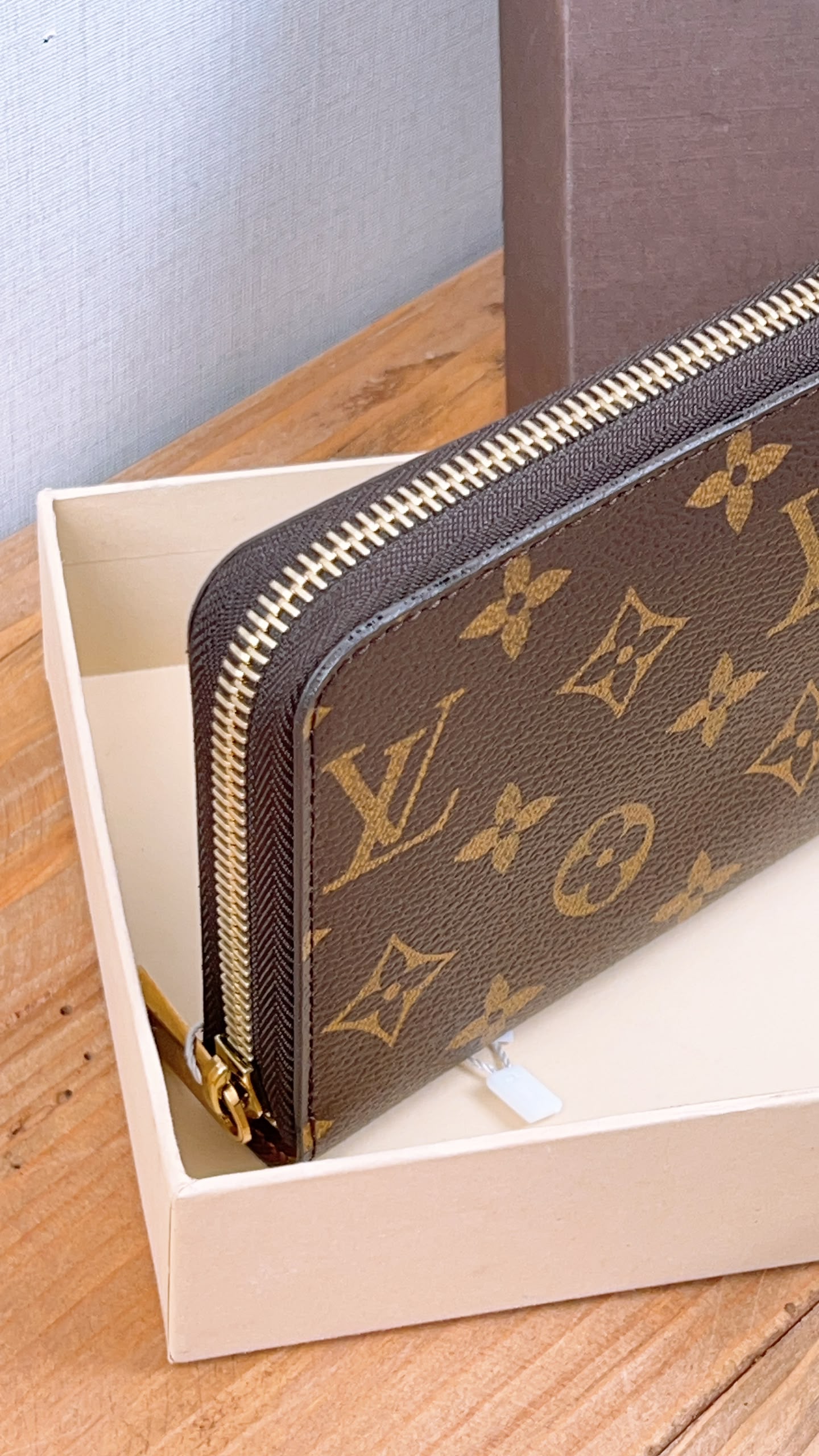LV Monogram Zippy Wallet