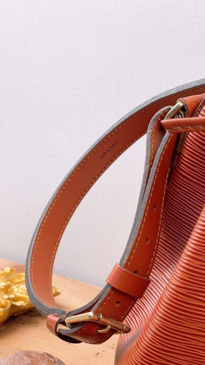 LV Brown Kenyan Fawn Epi Petit Noe