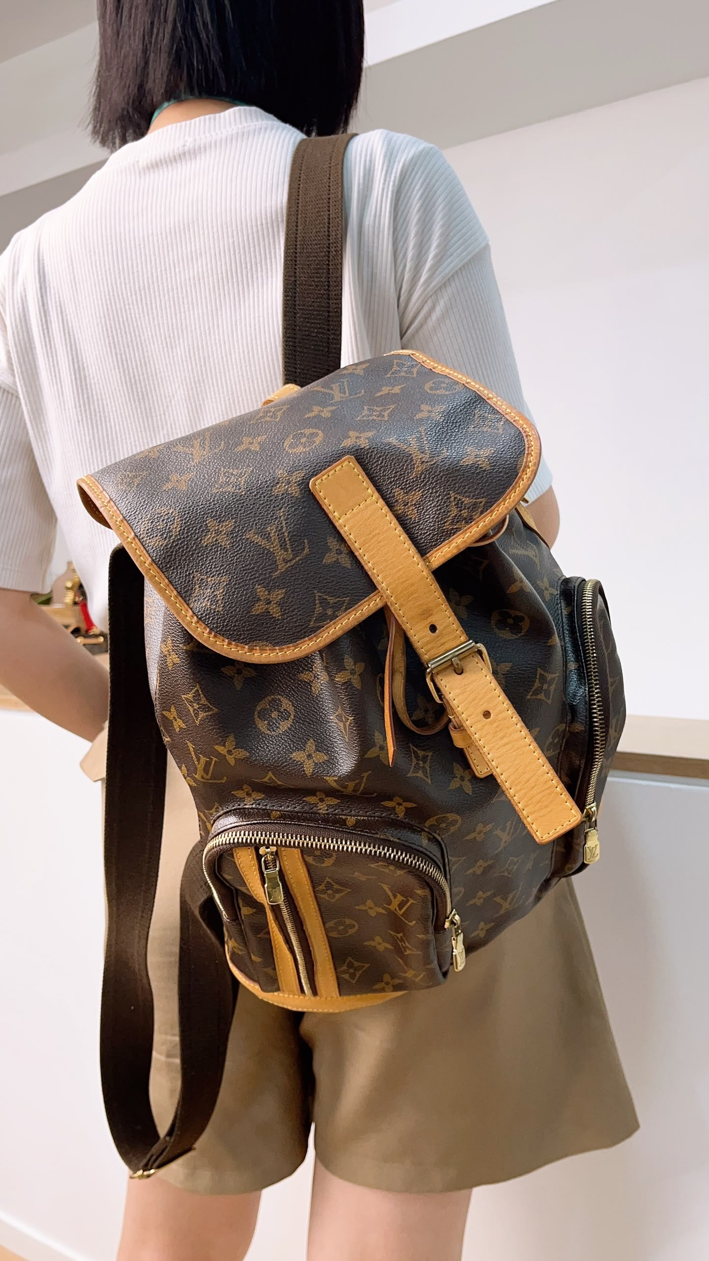 LV Monogram Basphore Backpack
