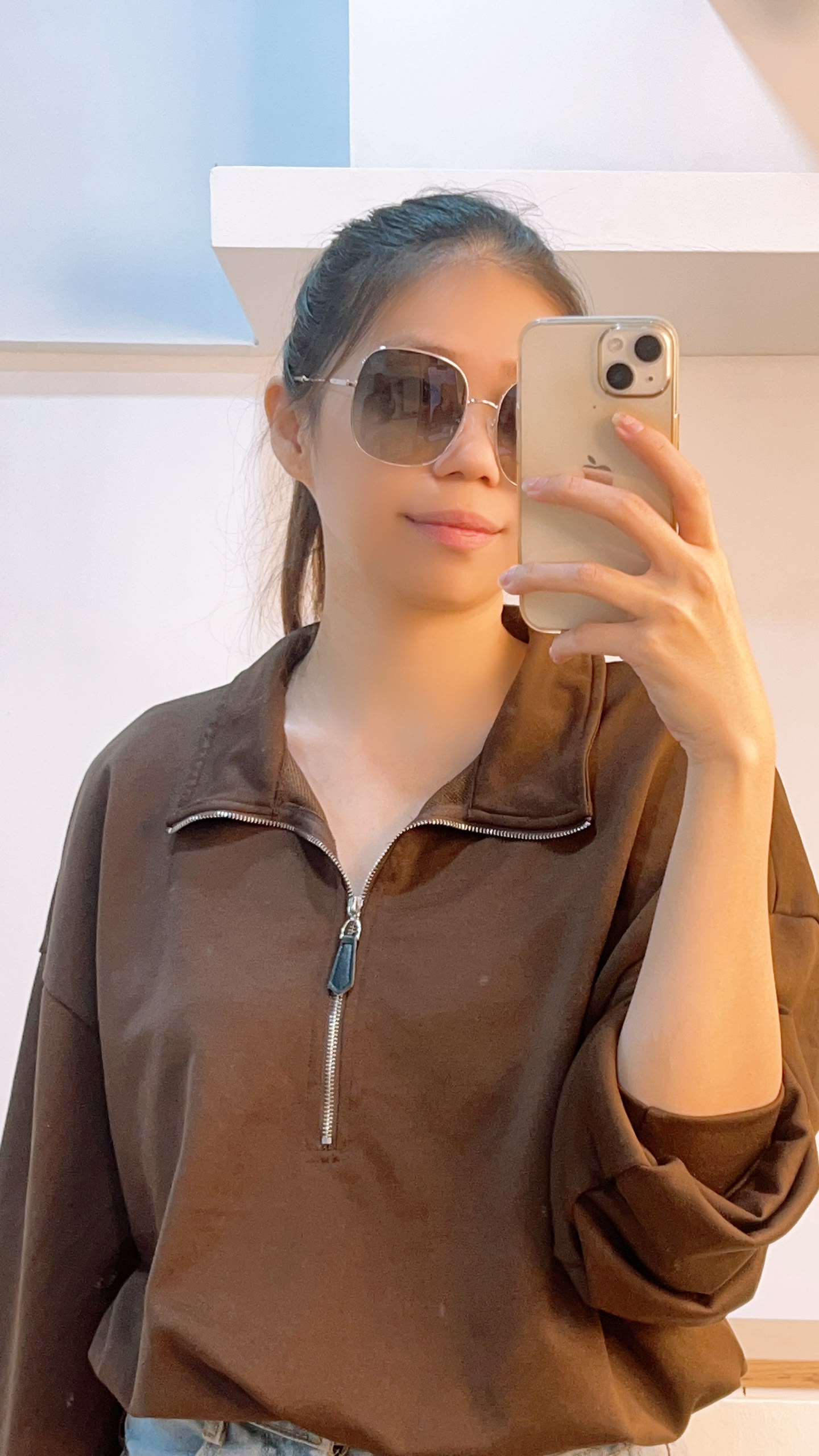 Ferragamo Gradient Square SF300s Sunglasses