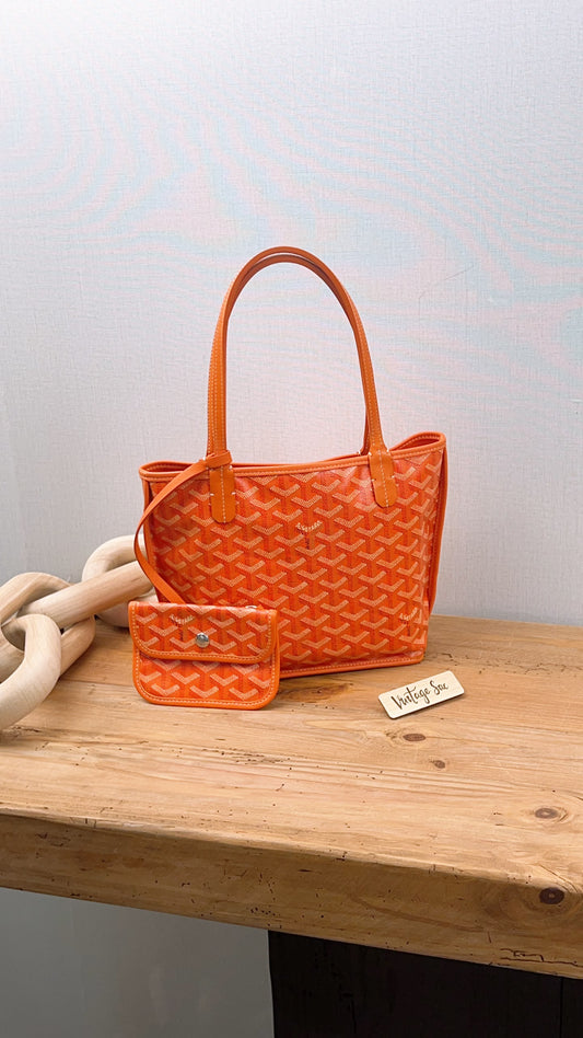 Goyard Orange Mini Anjou
