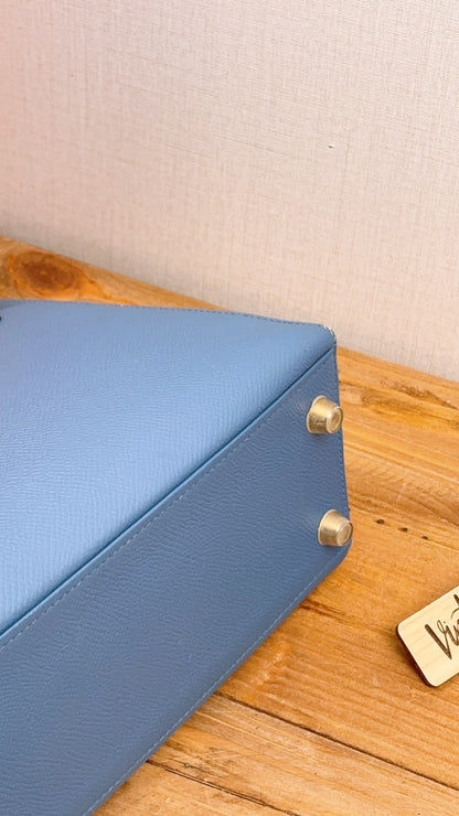 Hermes Blue Azur Epsom Kelly 25 (GHW)