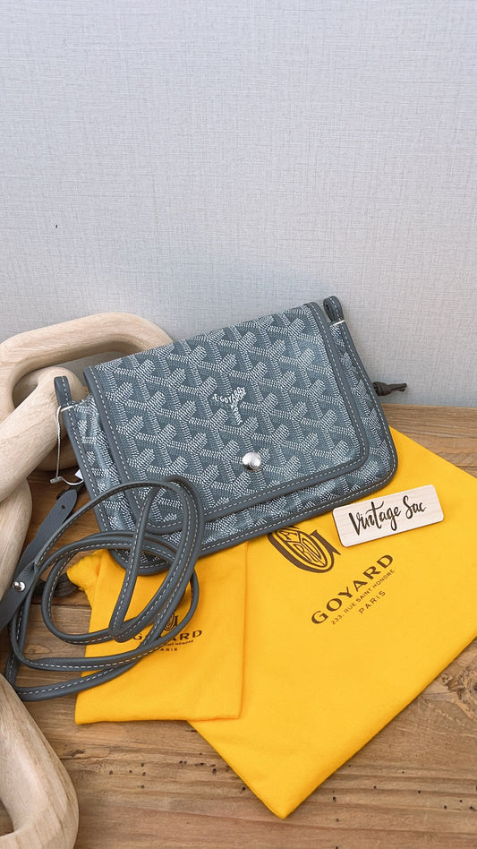 Goyard Grey Plumet Pouch Wallet