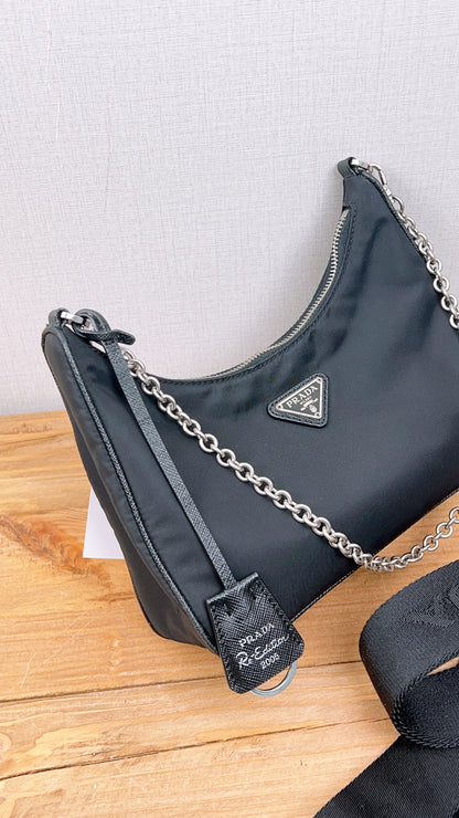 Prada Black Nylon 3in1