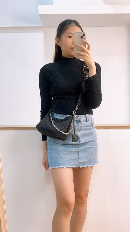 Prada Black Nylon 3in1