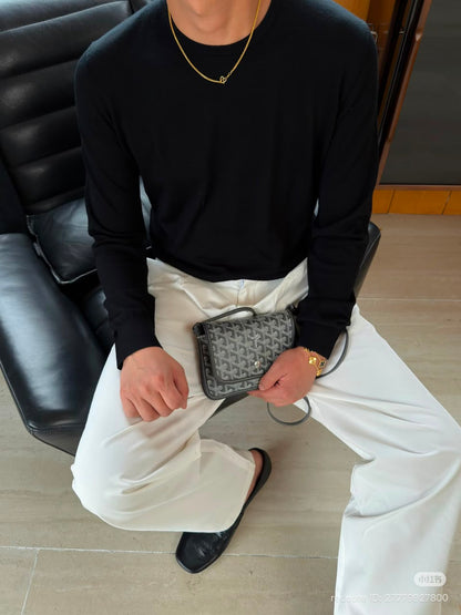 Goyard Grey Plumet Pouch Wallet