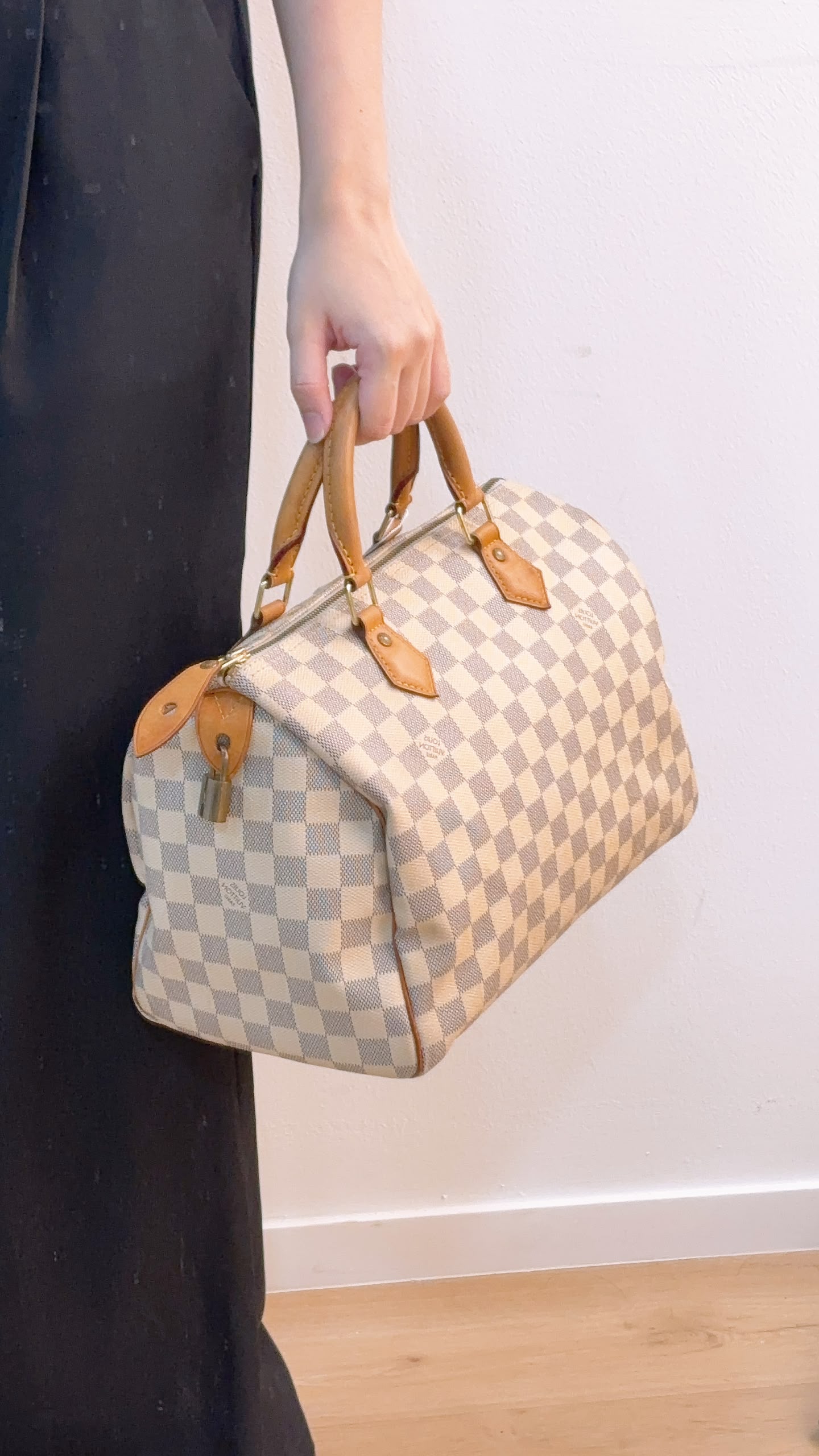 LV Damier Azur Speedy 30
