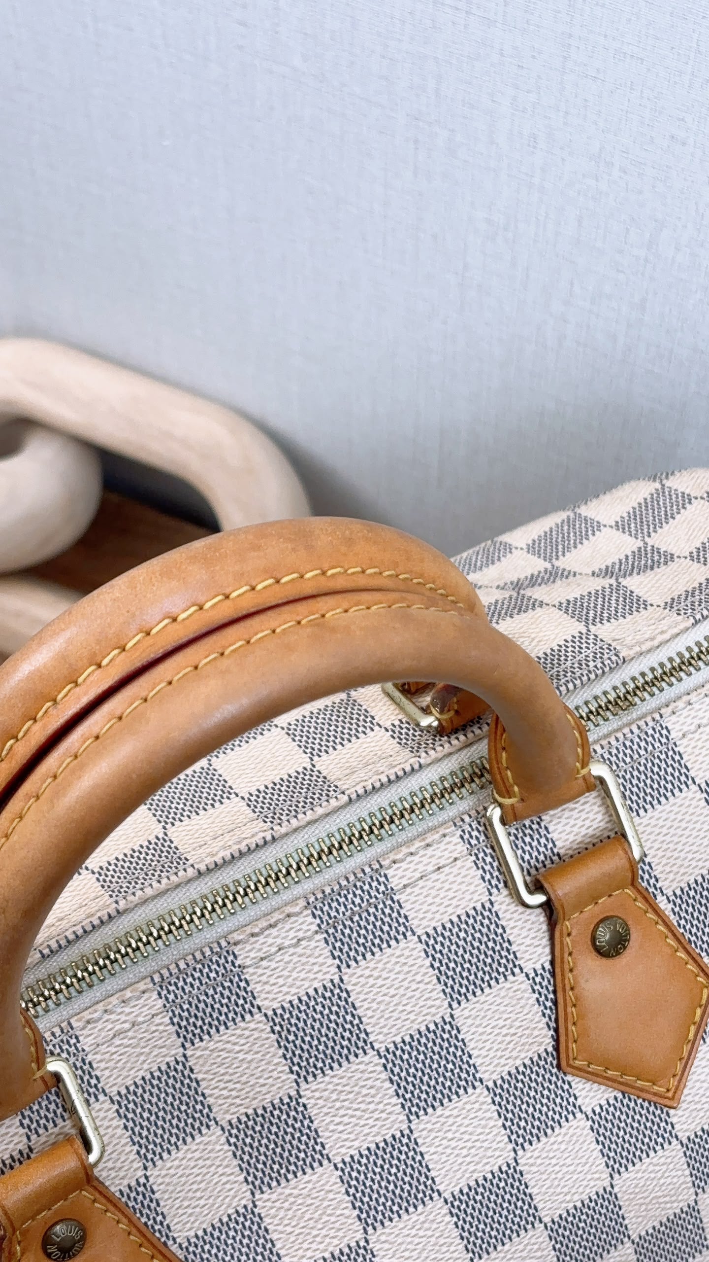LV Damier Azur Speedy 30