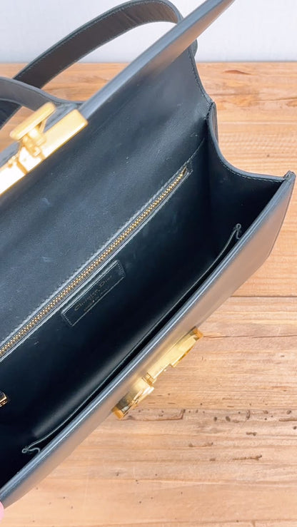 Dior Black Calfskin Montaigne 30 (GHW)