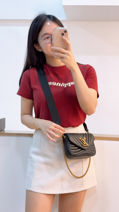 LV Black Calfskin New Wave Multi Pochette
