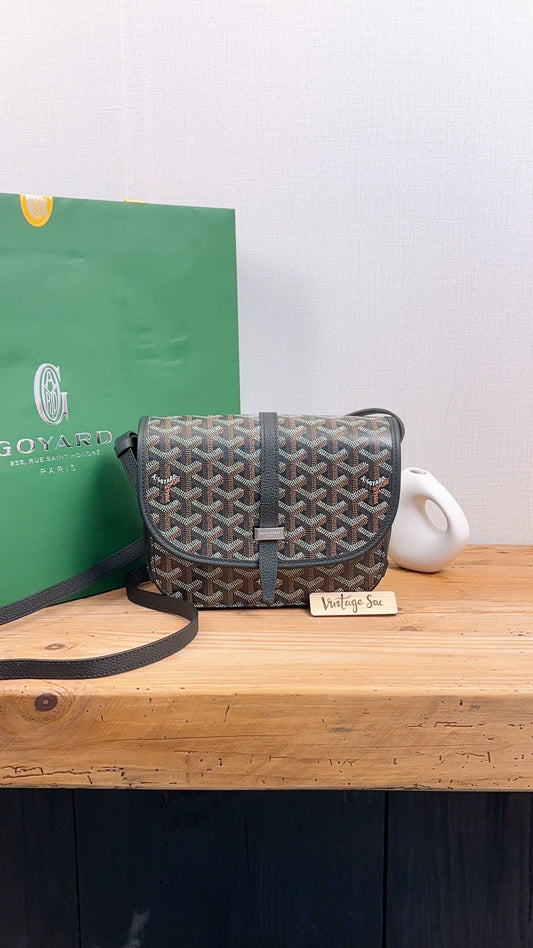 Goyard Black Belvedere PM