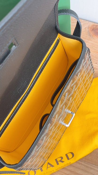 Goyard Black Belvedere PM