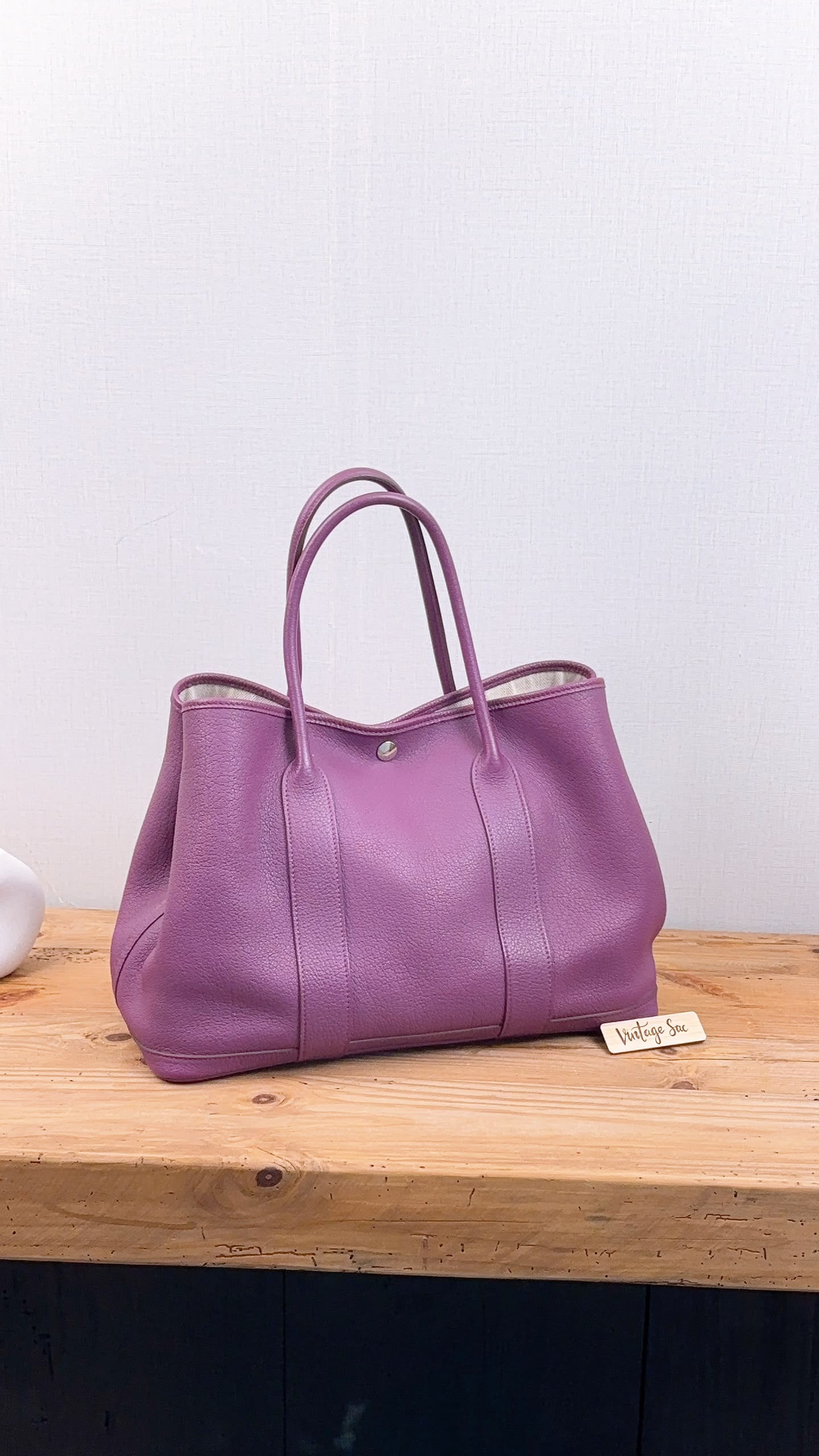 Hermes Purple Anemone Garden Party 36 (PHW)