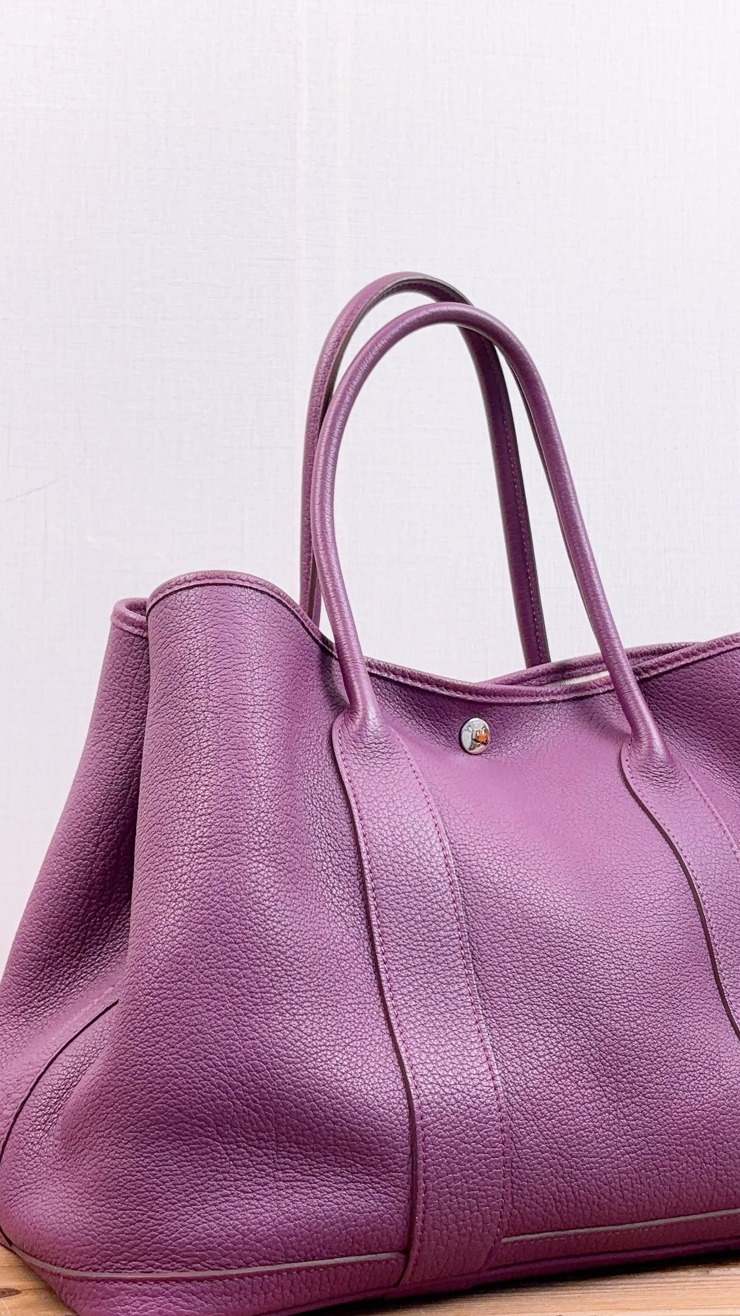 Hermes Purple Anemone Garden Party 36 (PHW)