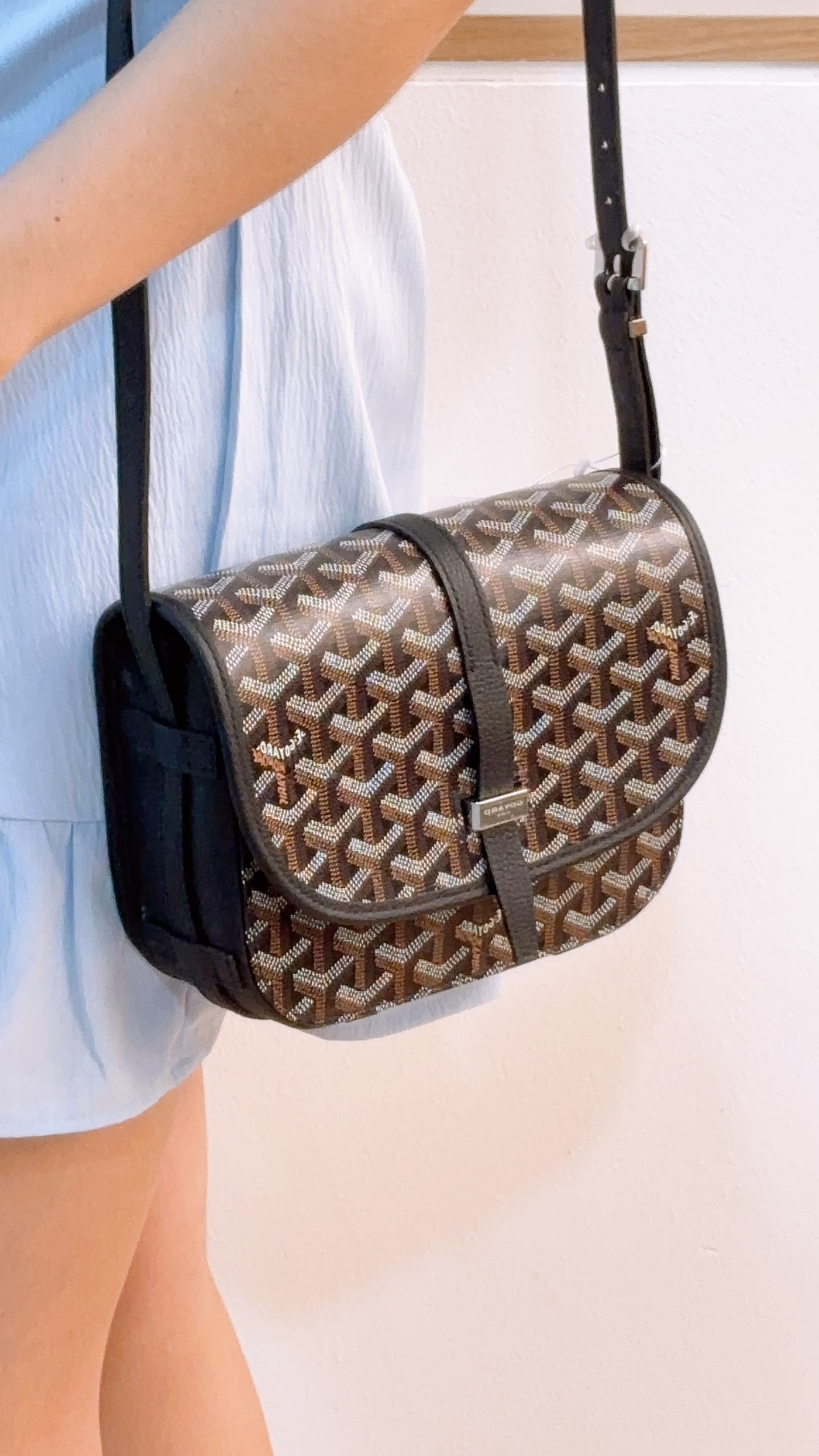 Goyard Black Belvedere PM