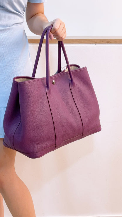 Hermes Purple Anemone Garden Party 36 (PHW)