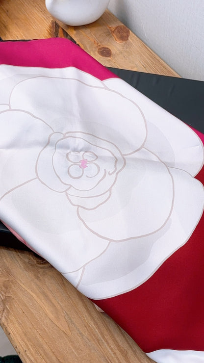 Chanel Silk 23P Coco Cambon Square Scarf
