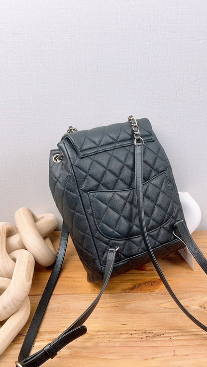 Chanel Black Caviar Urban Spirit Backpack