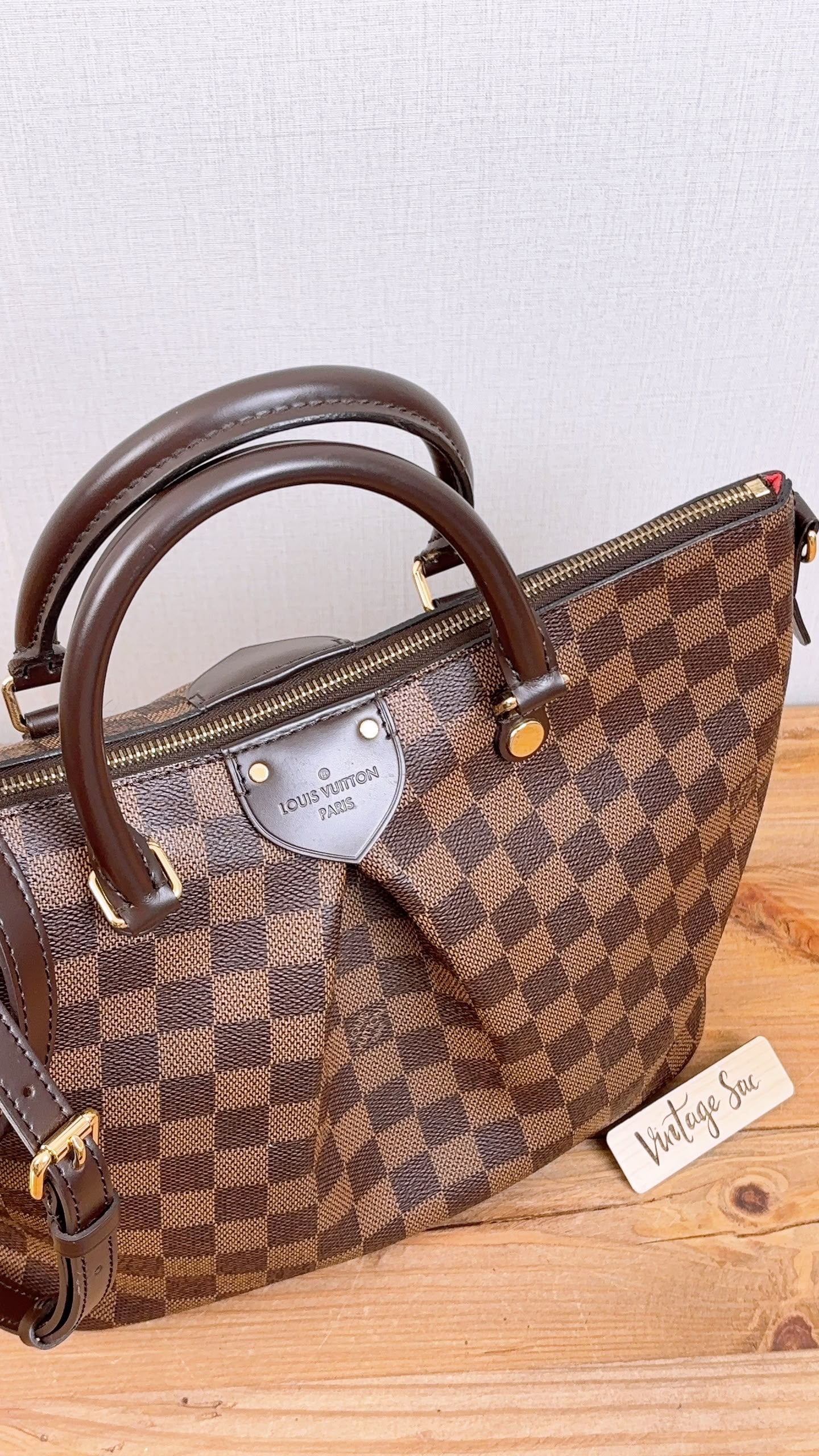 LV Damier Ebene Siena MM