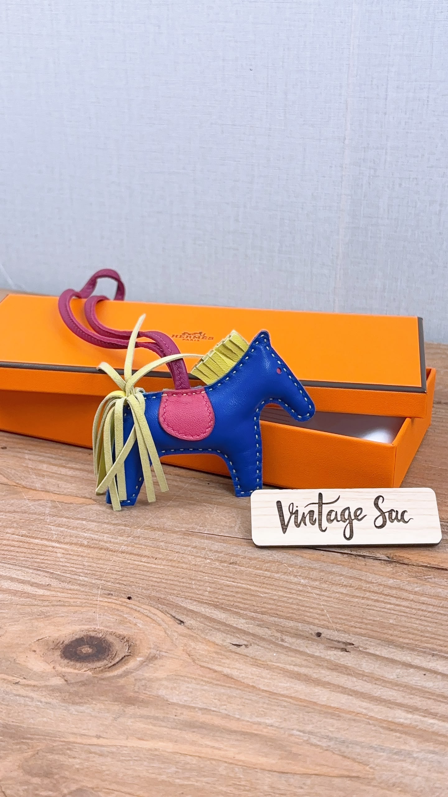 Hermes Rainbow Reversible Rodeo PM
