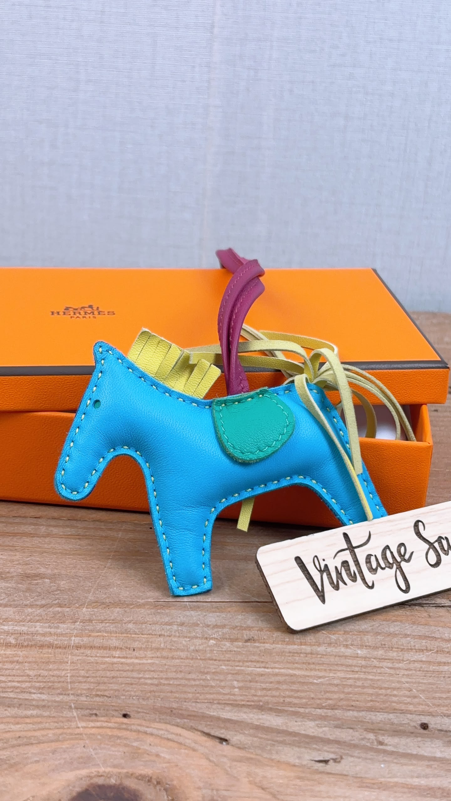 Hermes Rainbow Reversible Rodeo PM