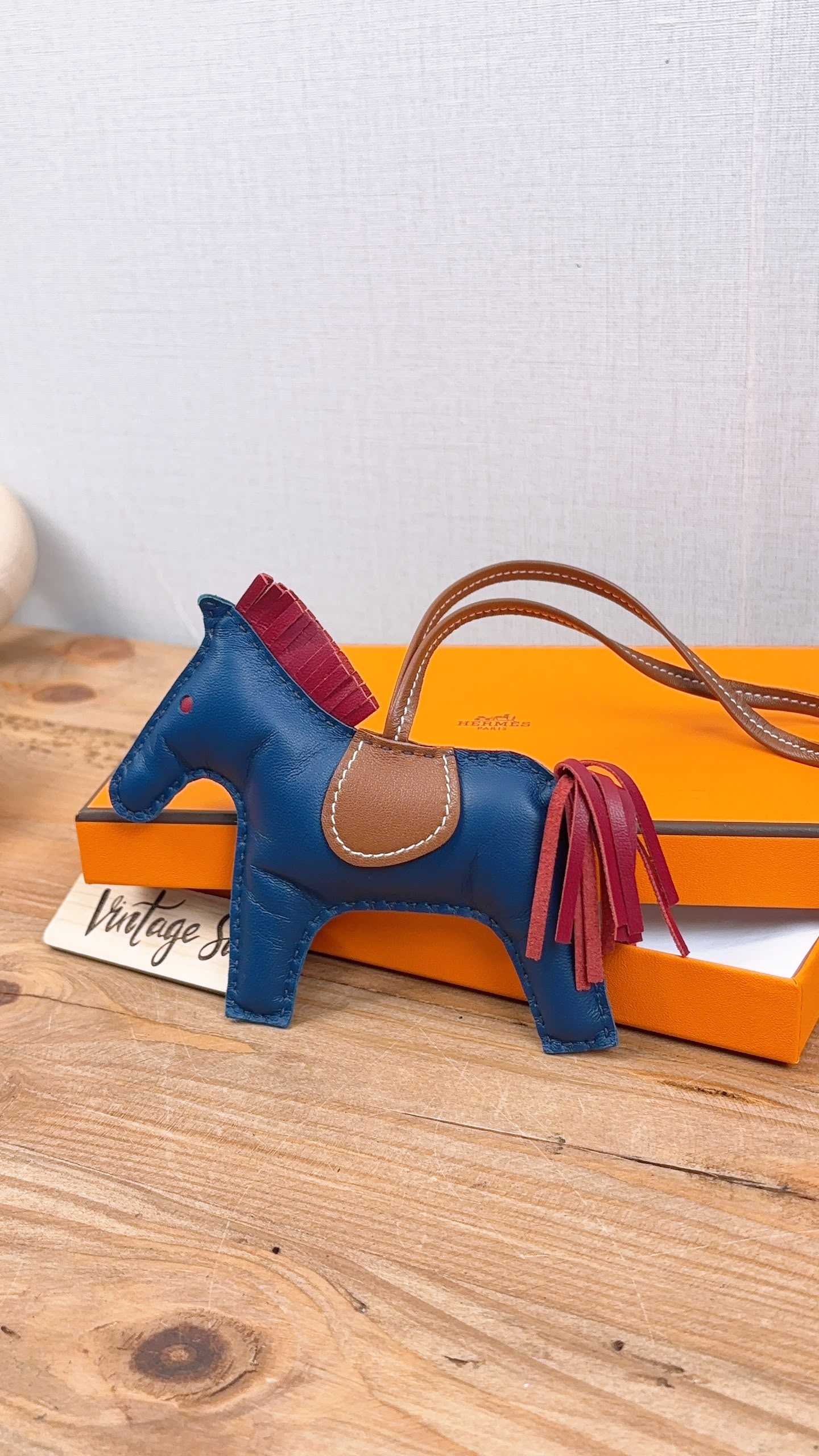 Hermes Bleu de Malte / Rubis / Fauve Rodeo MM