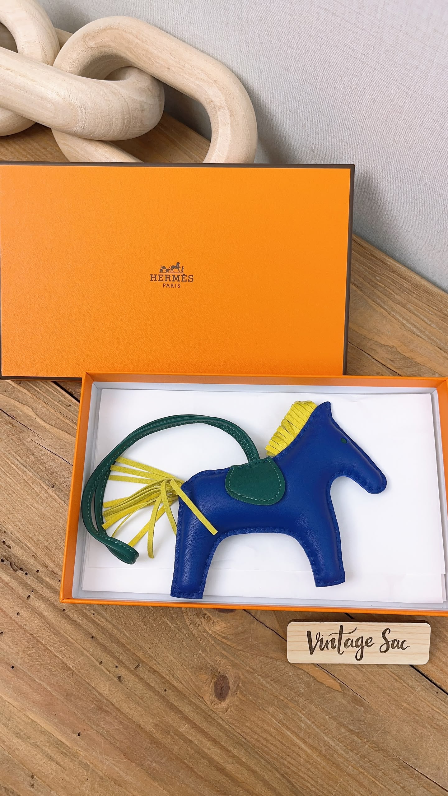 Hermes Bleu Electrique / Malachite / Lime Rodeo MM