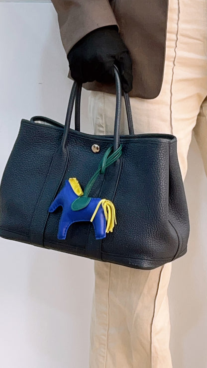 Hermes Bleu Electrique / Malachite / Lime Rodeo MM