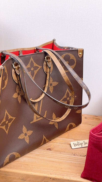LV Reverse Monogram On The Go GM