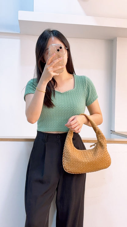Bottega Veneta Light Brown Intrecciato Mini Hobo