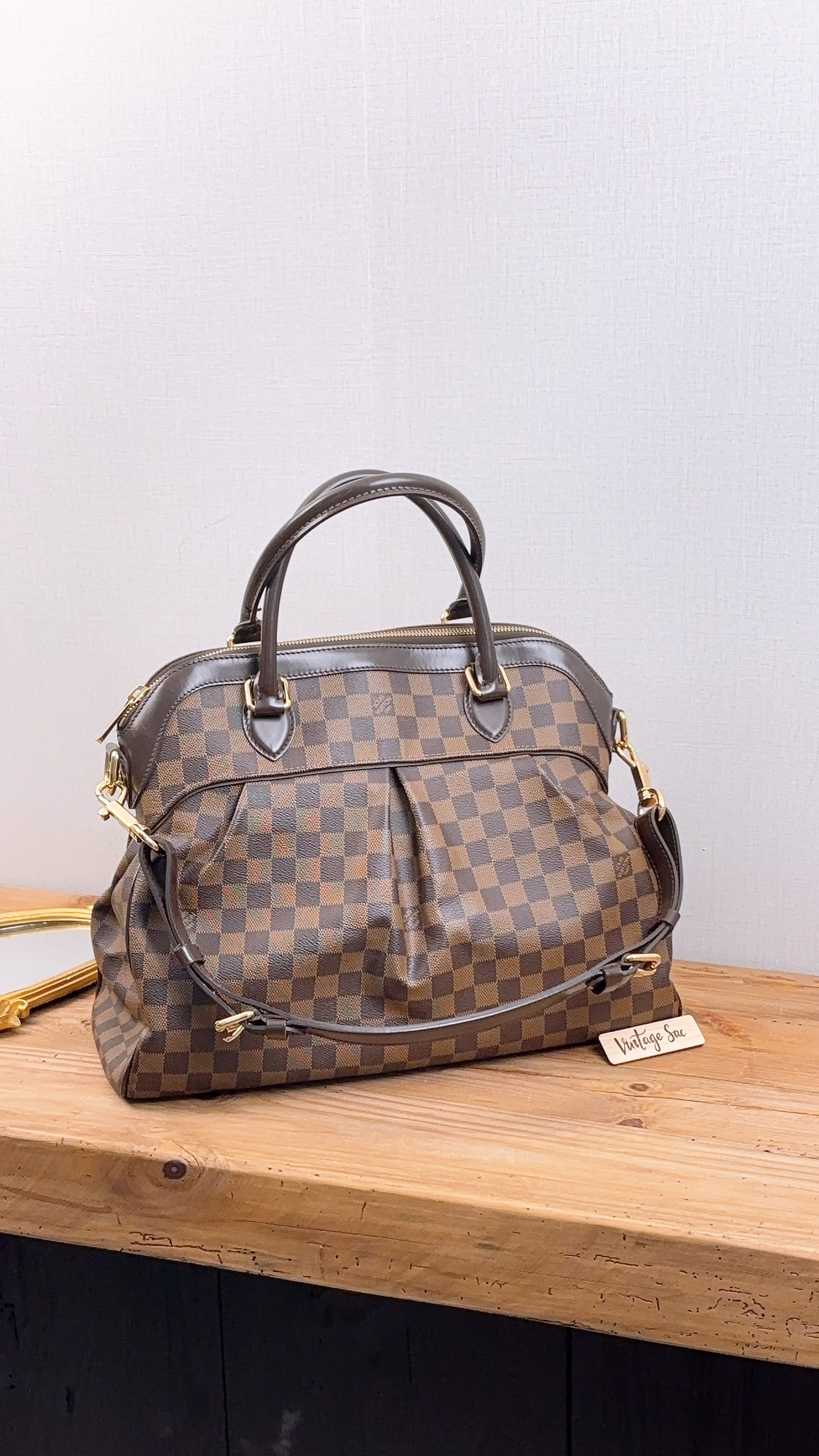 LV Damier Ebene Trevi GM