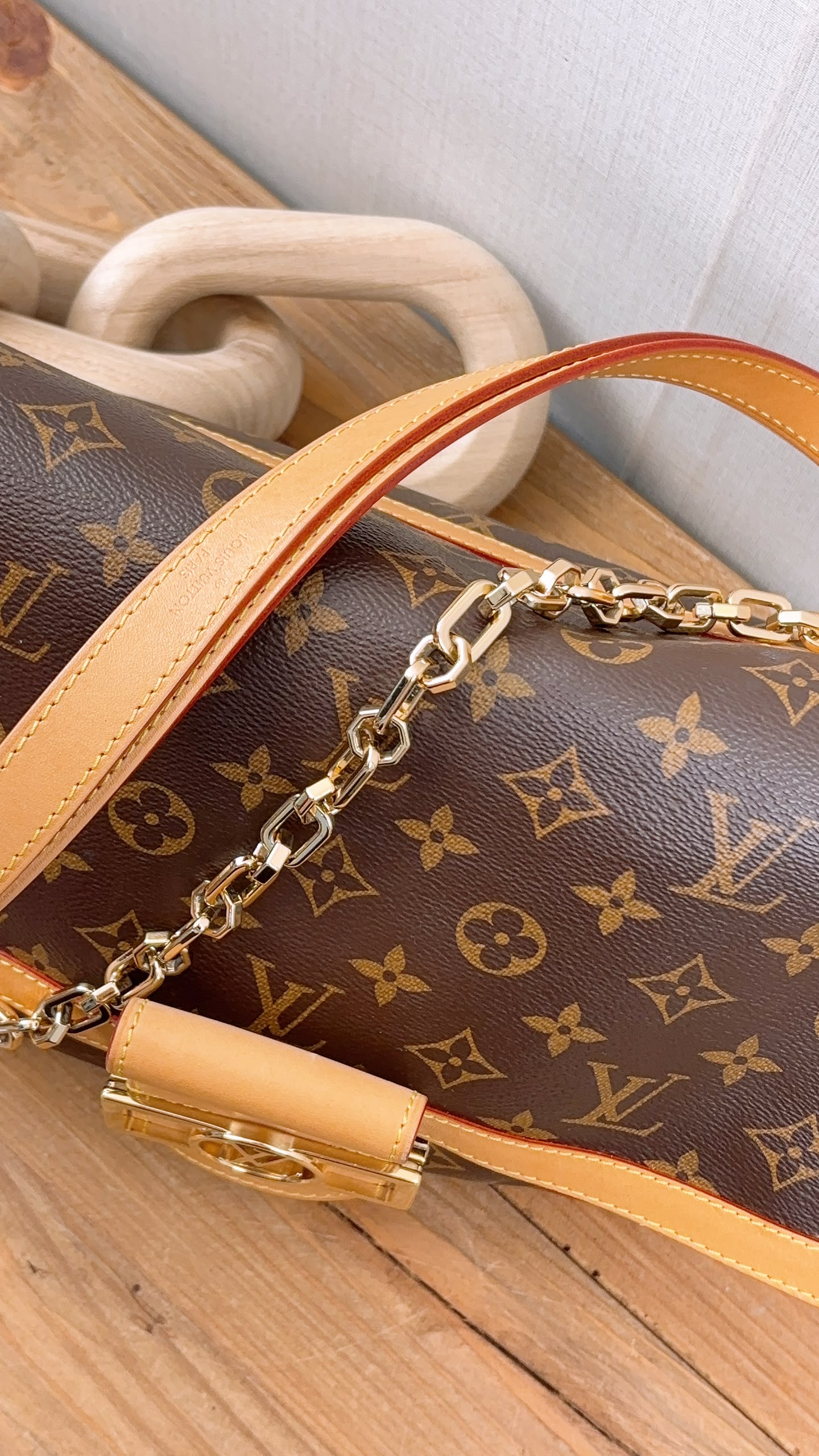 LV Monogram Dauphine Soft GM