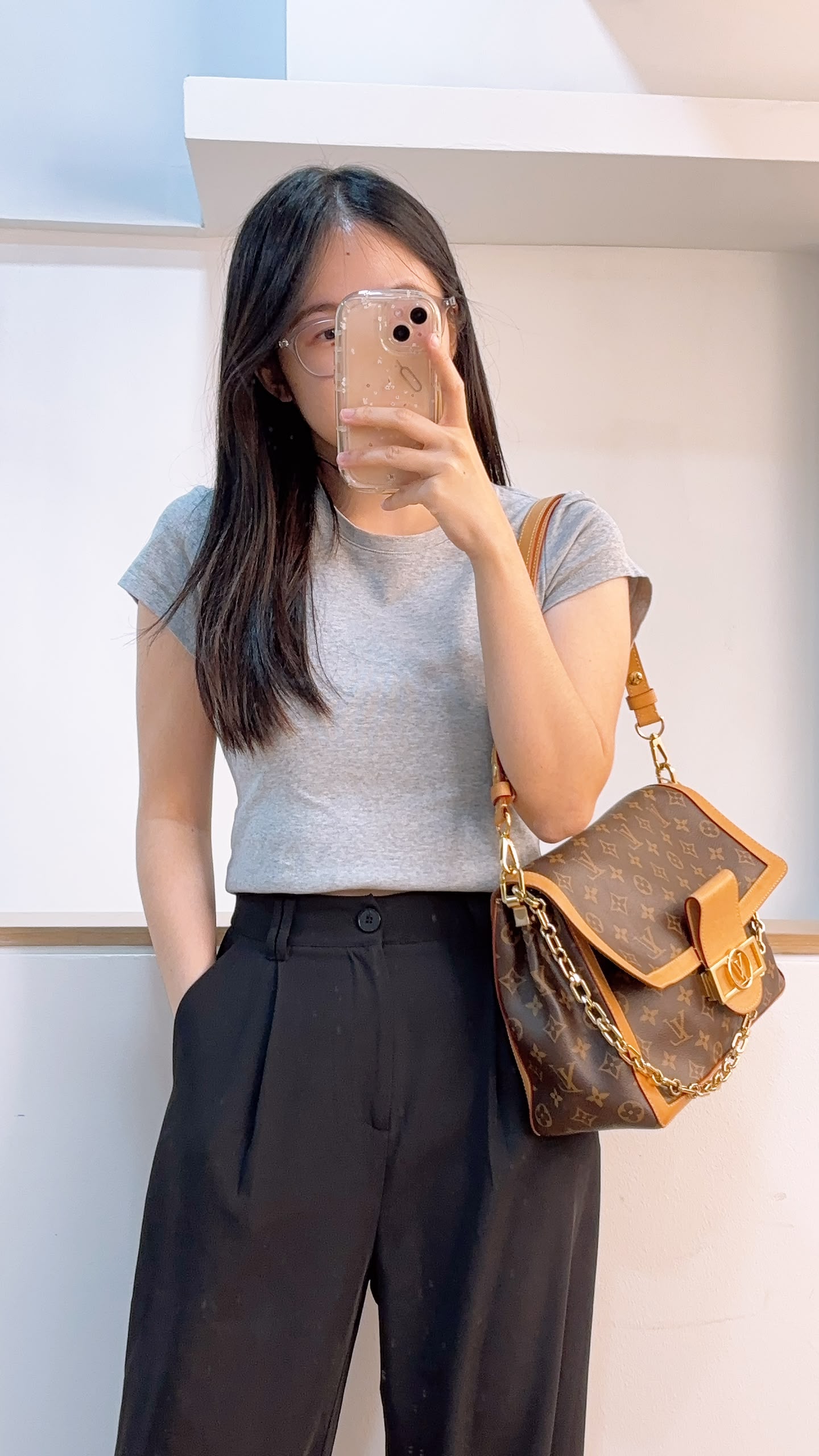 LV Monogram Dauphine Soft GM