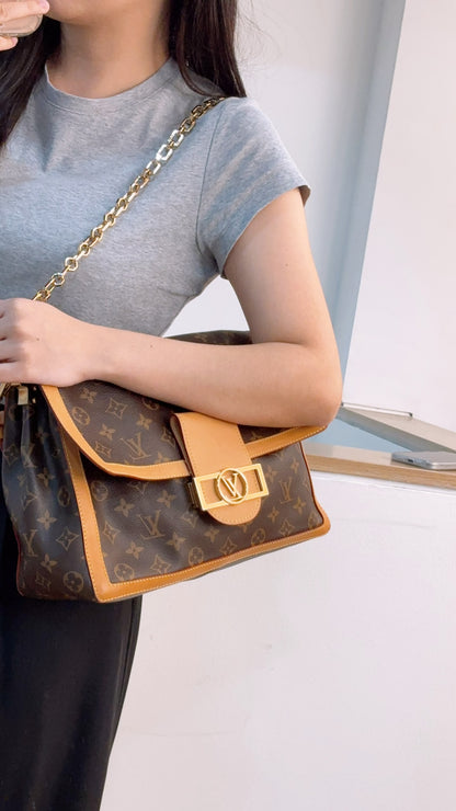 LV Monogram Dauphine Soft GM