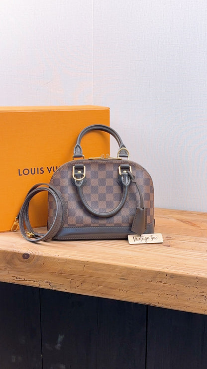 Damier Ebene Alma BB
