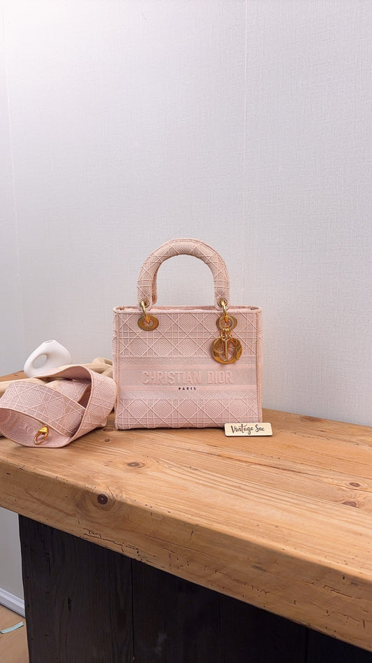 Dior Rosewood Medium Lady D-Lite (RGHW)