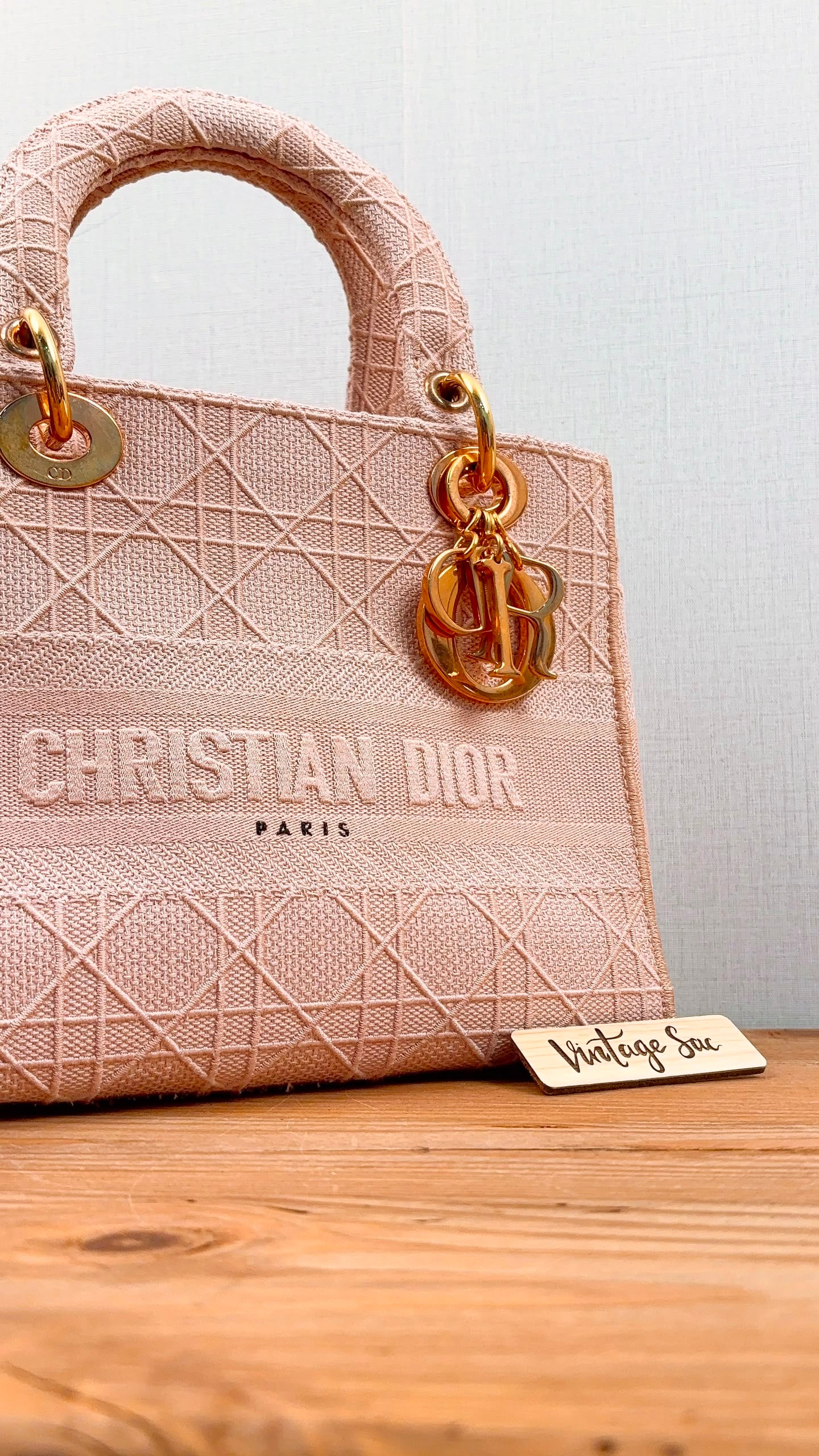 Dior Rosewood Medium Lady D-Lite (RGHW)
