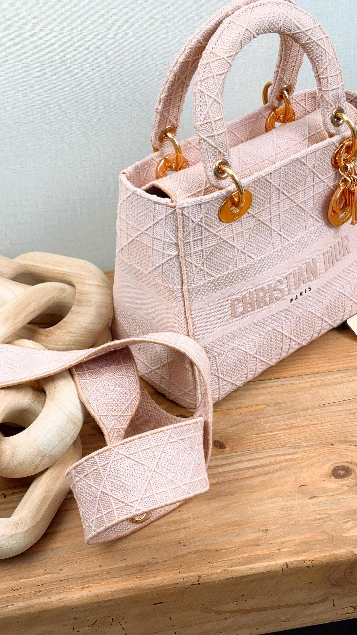 Dior Rosewood Medium Lady D-Lite (RGHW)