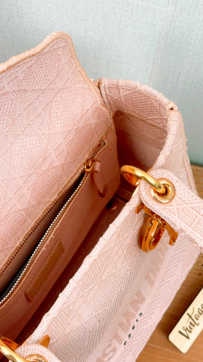 Dior Rosewood Medium Lady D-Lite (RGHW)