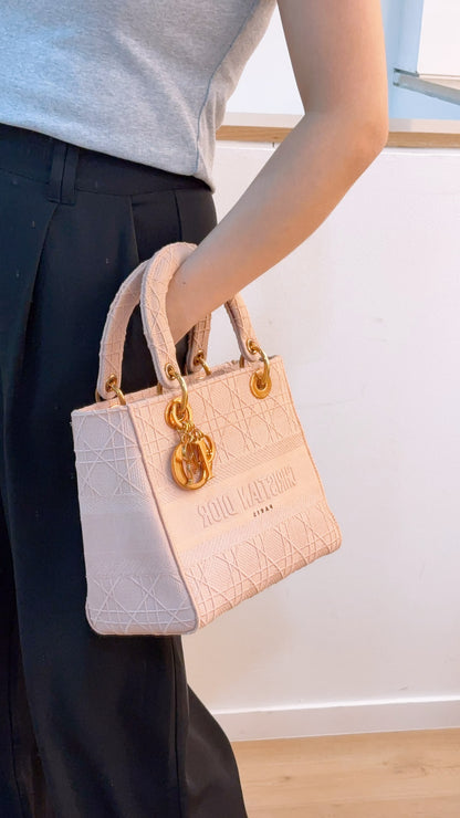Dior Rosewood Medium Lady D-Lite (RGHW)