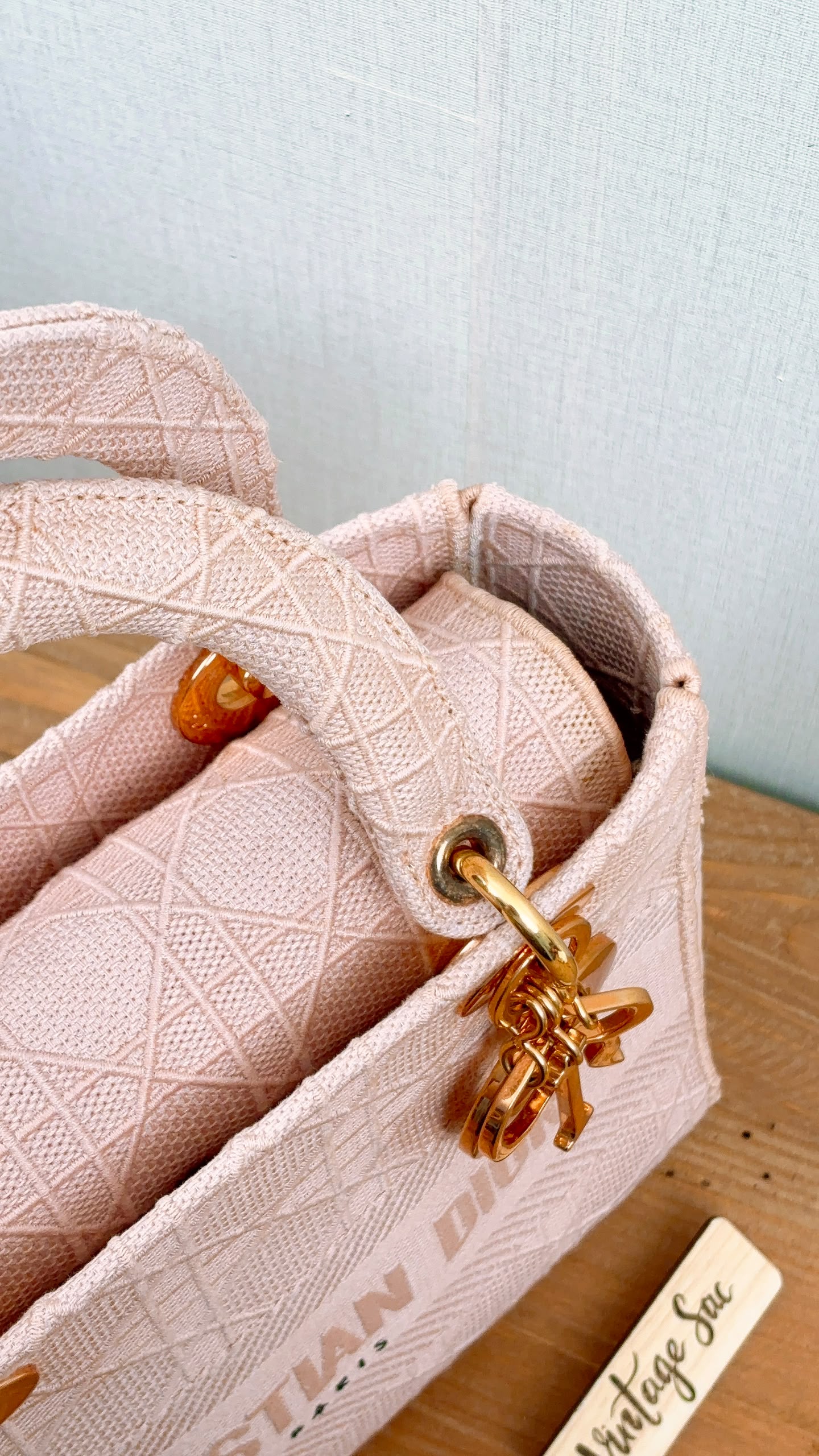 Dior Rosewood Medium Lady D-Lite (RGHW)