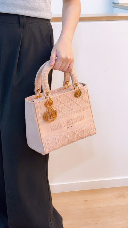 Dior Rosewood Medium Lady D-Lite (RGHW)