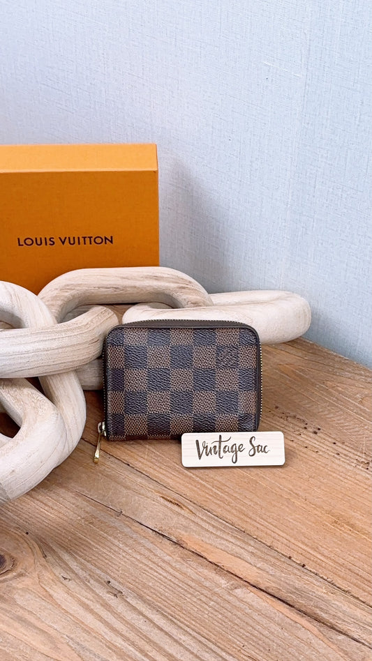 LV Damier Ebene Zippy Coin Purse