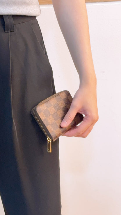 LV Damier Ebene Zippy Coin Purse