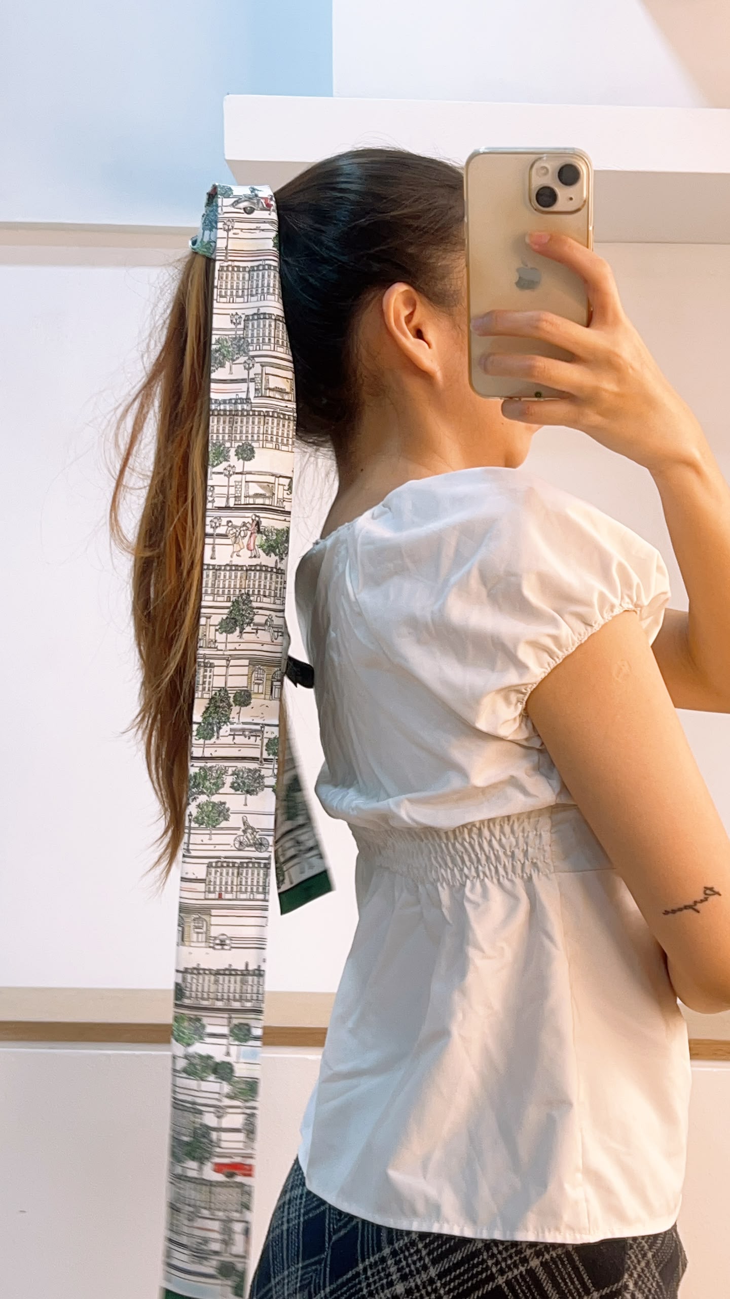 Chanel Silk Multicolor City Twilly